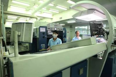 市委宣傳部調(diào)研組蒞臨樟木，調(diào)研雋思印刷公司計(jì)算機(jī)系統(tǒng)服務(wù)發(fā)展情況